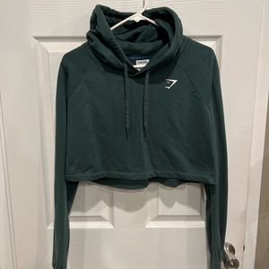 GYMSHARK// Cropped Hoodie